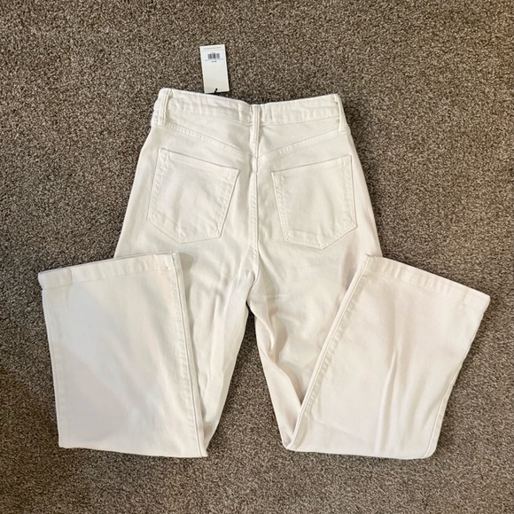 Avara Just Black Denim Cream Pants - Picture 2 of 5